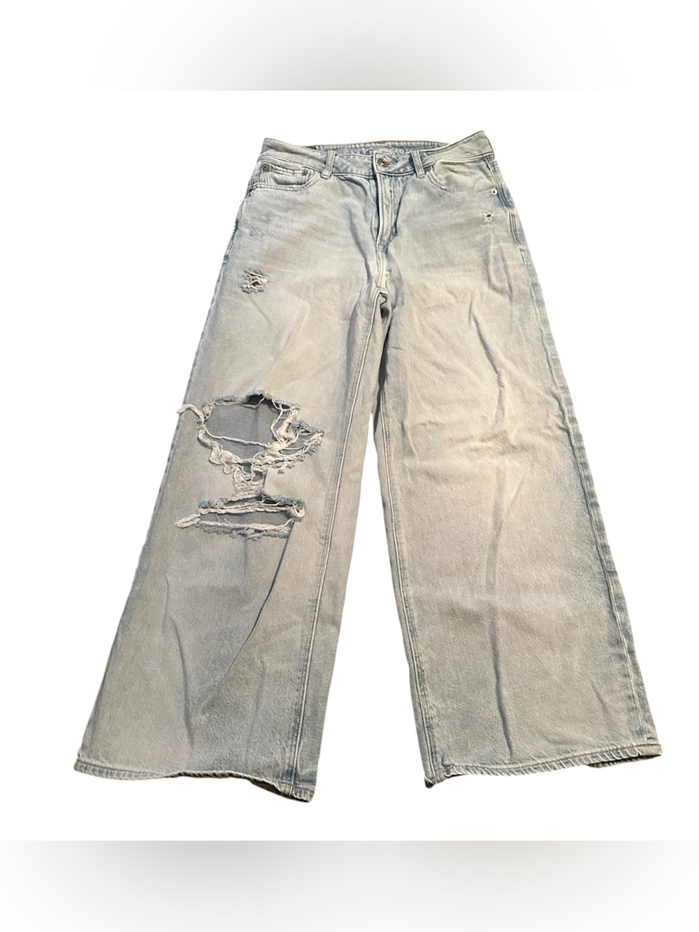 American Eagle Baggy Wide Leg Jeans